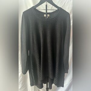 Elegant Black Long Sleeve Top